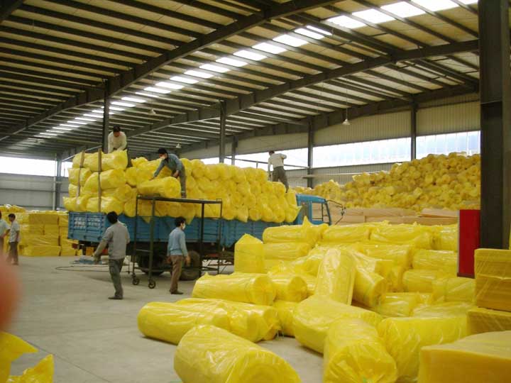 Order of Glass Wool Board and Pipe from America